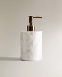 Zara Home дозатор для жидкого мыла, перламутр, светло-бежевый — фото 6
