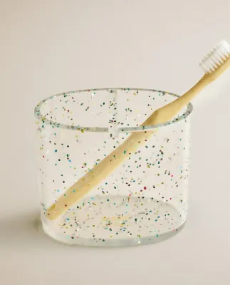 Zara Home стакан для ванной комнаты, смола