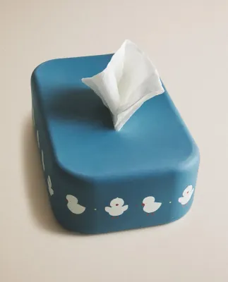 Zara Home салфетница, силикон, экрю