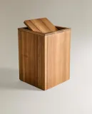 Zara Home ведро для мусора, дерево, светло-бежевый · 1525/743 — фото 3