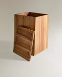 Zara Home ведро для мусора, дерево, светло-бежевый · 1525/743 — фото 6