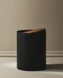Zara Home ведро для мусора, дерево, чёрный — фото 1