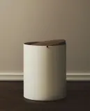Zara Home ведро для мусора, дерево, чёрный — фото 4