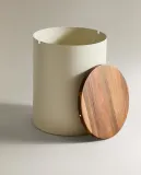 Zara Home ведро для мусора, дерево, чёрный — фото 6