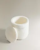 Zara Home коробка для хранения, мрамор, молочный — фото 2