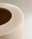 Zara Home ведро для мусора, смола, бежевый — фото 6
