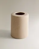Zara Home ведро для мусора, смола, бежевый — фото 7