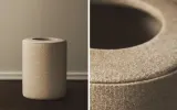 Zara Home ведро для мусора, смола, бежевый — фото 8