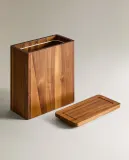 Zara Home ведро для мусора, дерево, светло-бежевый · 6537/743 — фото 3