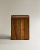 Zara Home ведро для мусора, дерево, светло-бежевый · 6537/743 — фото 6