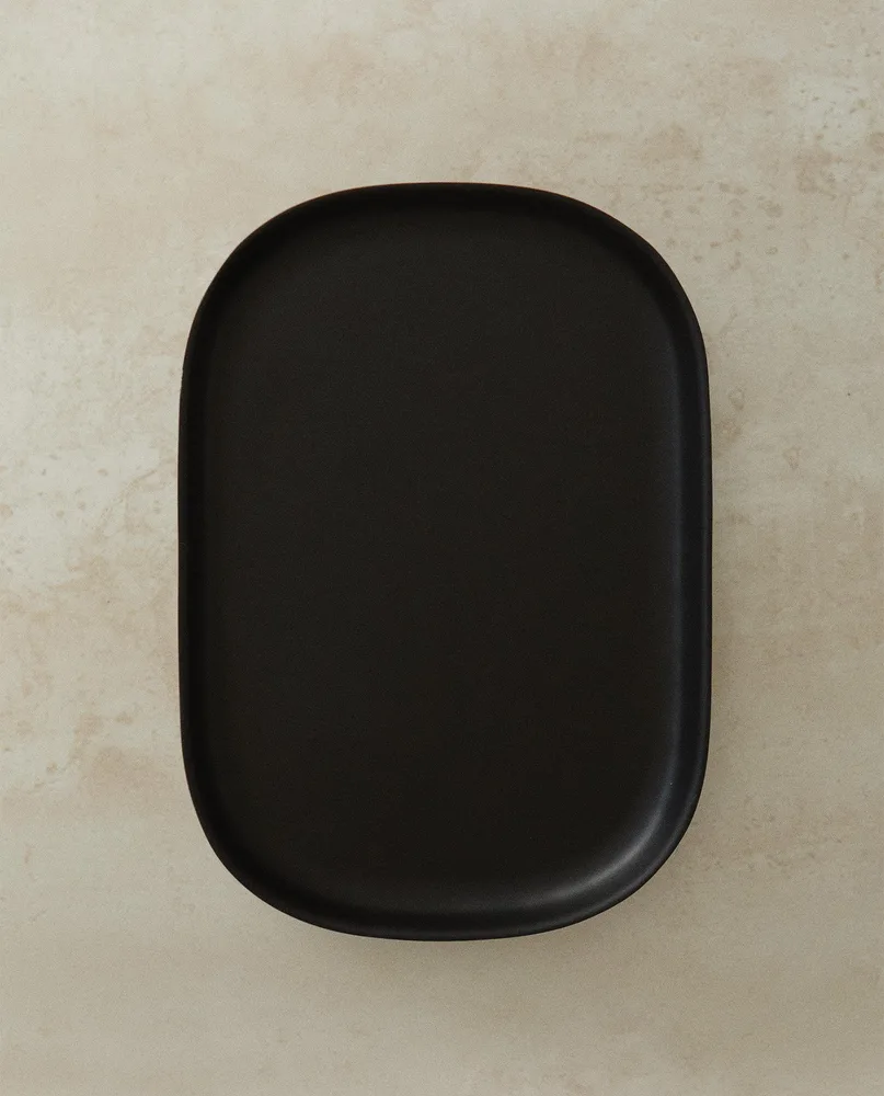 Zara Home поднос, смола, чёрный