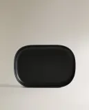 Zara Home поднос, смола, чёрный — фото 4