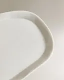Zara Home поднос, керамика, белый — фото 2
