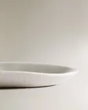 Zara Home поднос, керамика, белый — фото 8