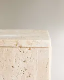 Zara Home коробка для хранения, мрамор, бежевый · 3533/455 — фото 3