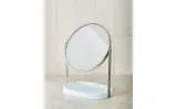 Zara Home зеркало для ванной комнаты, стекло, серый — фото 3