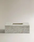 Zara Home салфетница, перламутр, светло-бежевый — фото 2