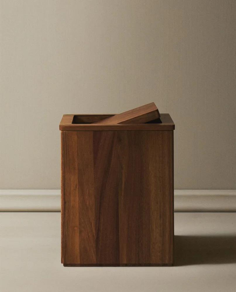 Zara Home ведро для мусора, дерево, светло-бежевый · 8510/743