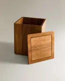 Zara Home ведро для мусора, дерево, светло-бежевый · 8510/743 — фото 2