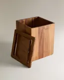 Zara Home ведро для мусора, дерево, светло-бежевый · 8510/743 — фото 6