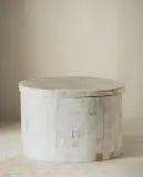 Zara Home коробка для хранения, камень, светло-бежевый — фото 1