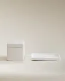 Zara Home коробка для хранения, фаянс, белый — фото 5
