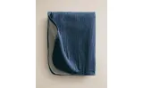 Zara Home плед детский из хлопка, синий, в клетку, 90x120 см — фото 8
