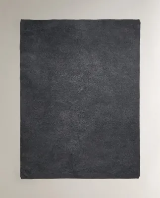 Zara Home плед из полиэстера, синий, 140x190 см