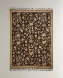 Zara Home плед из хлопка, коричневый, 140x190 см — фото 1