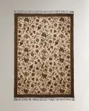Zara Home плед из хлопка, коричневый, 140x190 см — фото 7