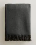 Zara Home плед из хлопка, экрю, 140x190 см — фото 7