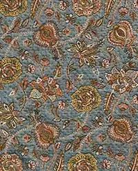 Zara Home плед из хлопка, синий, 140x190 см