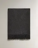 Zara Home плед из шерсти, серый, 140x190 см · 6306/004 — фото 4