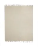 Zara Home плед из хлопка, экрю, 130x170 см — фото 7