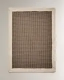 Zara Home плед из хлопка, зелёный, в клетку · 3338/004 — фото 3
