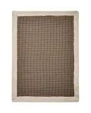 Zara Home плед из хлопка, зелёный, в клетку · 3338/004 — фото 6