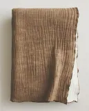 Zara Home плед из хлопка, бежевый — фото 8