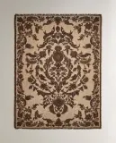 Zara Home плед из хлопка, светло-бежевый, 140x190 см — фото 3