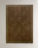 Zara Home плед из хлопка, хаки, 140x190 см — фото 3