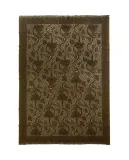 Zara Home плед из хлопка, хаки, 140x190 см — фото 7