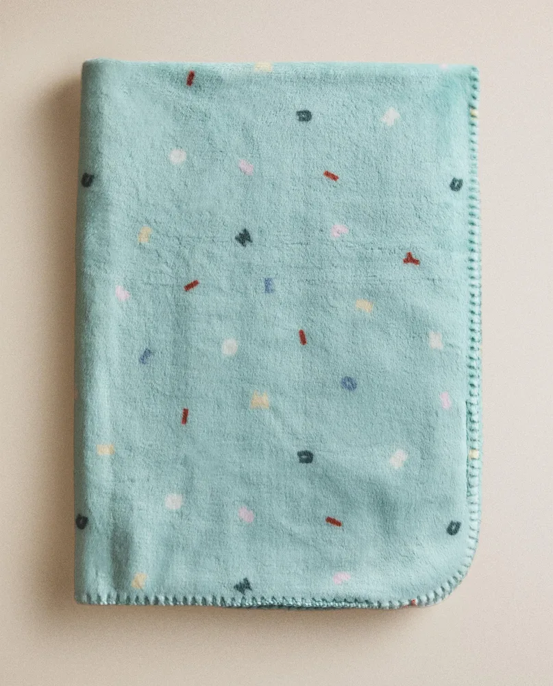 Zara Home плед детский из полиэстера, 70x100 см · 0617/004