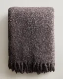 Zara Home плед из полиэстера, коричневый, 140x190 см · 3118/004 — фото 7