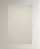 Zara Home плед из хлопка, коричневый, в полоску — фото 7
