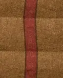 Zara Home плед из хлопка, горчичный, в полоску, 70x100 см — фото 1