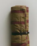 Zara Home плед из хлопка, горчичный, в полоску, 70x100 см — фото 7