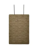 Zara Home плед из хлопка, ванильный, 70x100 см — фото 6
