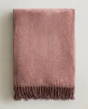 Zara Home плед из полиэстера, коричневый, 140x190 см · 2360/004 — фото 1
