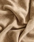 Zara Home плед из полиэстера, коричневый, 140x190 см · 2360/004 — фото 3