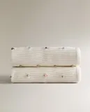 Zara Home плед детский из хлопка, в полоску, 70x100 см — фото 5