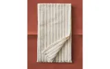 Zara Home плед детский из хлопка, синий, в полоску, 90x120 см — фото 5
